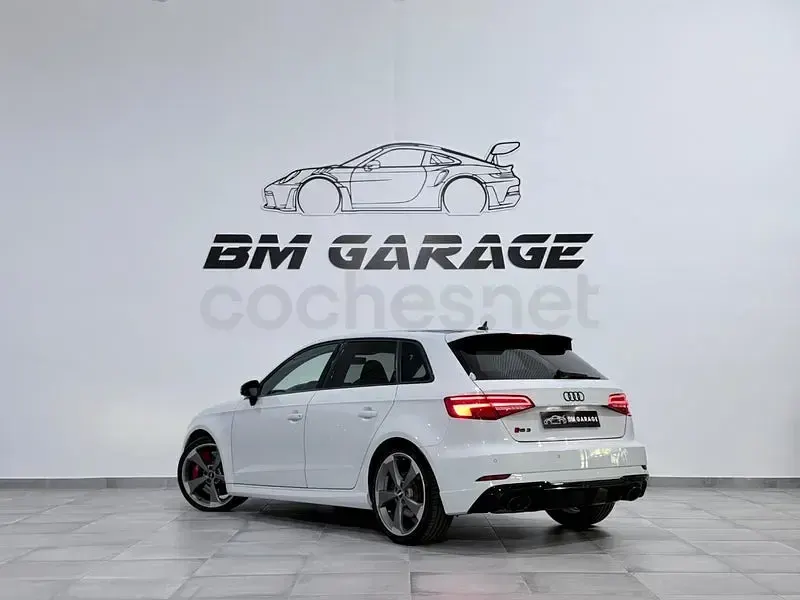 Usado Audi RS3 Ambiente 400 CV (294 kW) 2019 Blanco Berlina
