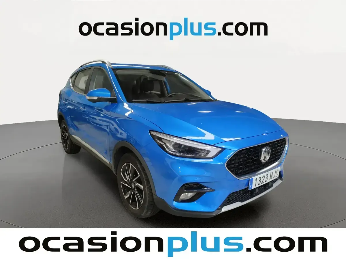Begagnad MG ZS Luxury 111 HK (81 kW) 2023 Blå SUV