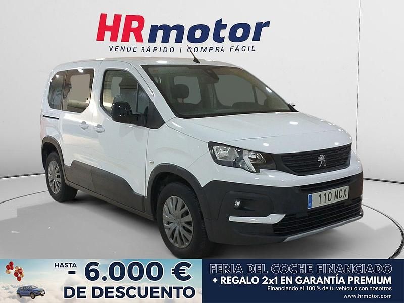 Blanco Usado 2022 Peugeot Rifter Active Monovolumen | 16.690 € (Precio justo) - Imagen 1/4