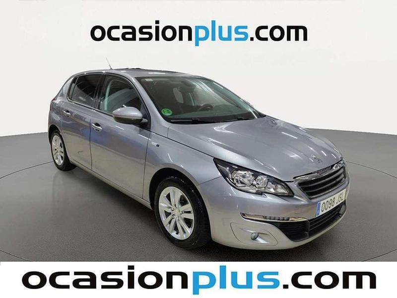 Usado Peugeot 308 Style 131 CV (96 kW) 2016 Plateado Utilitario