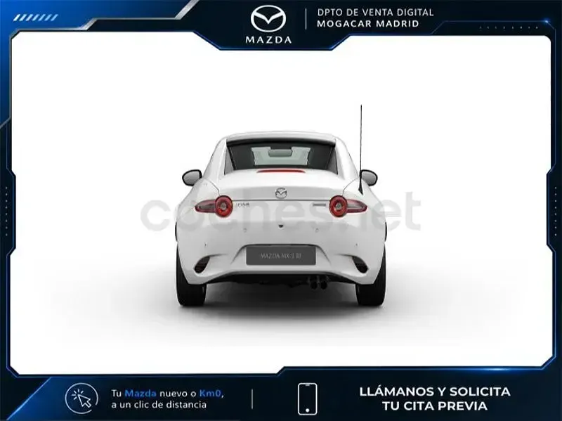 Nuevo Mazda MX5 Exclusive-Line 132 CV (97 kW) 2026 Blanco Descapotable