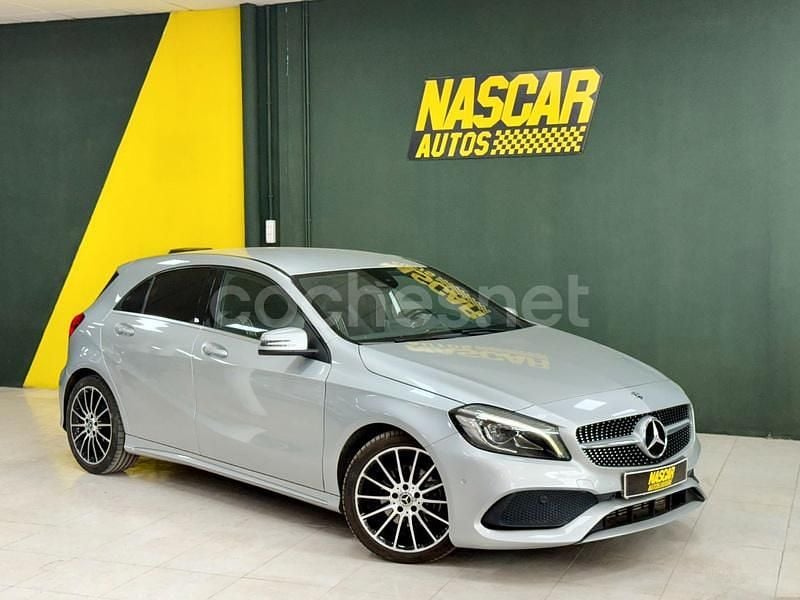 Usado Mercedes A200 150 CV (110 kW) 2018 Gris / plata Berlina