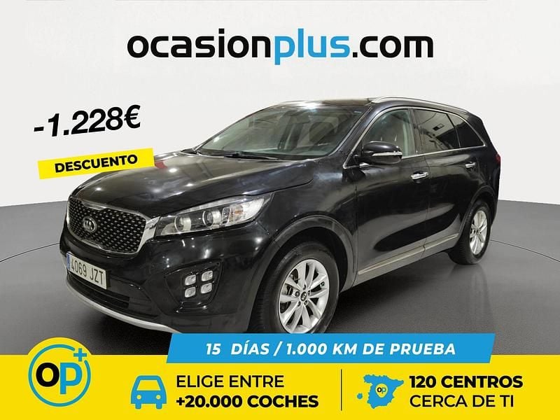 Negro Usado 2017 Kia Sorento SUV | 16.590 € (Precio justo) - Imagen 1/4