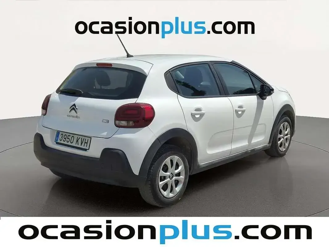 Usado Citroën C3 Feel 99 CV (72 kW) 2019 Blanco Utilitario