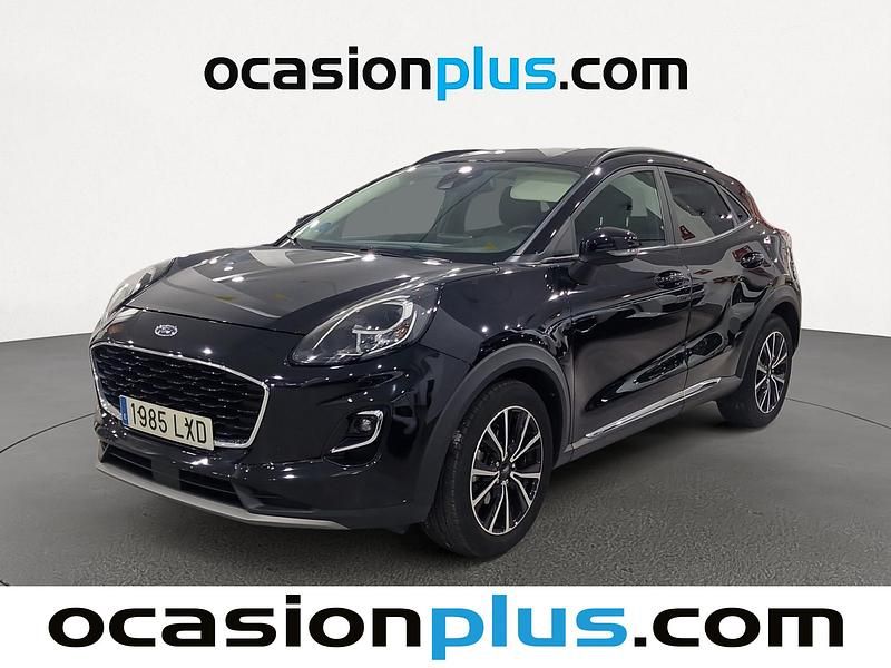 Negro Usado 2022 Ford Puma Titanium SUV | 16.719 € - Imagen 1/4