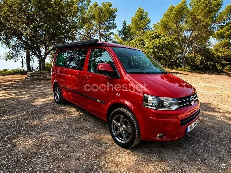 Usado VW California Comfortline 180 CV (132 kW) 2010 Rojo Van