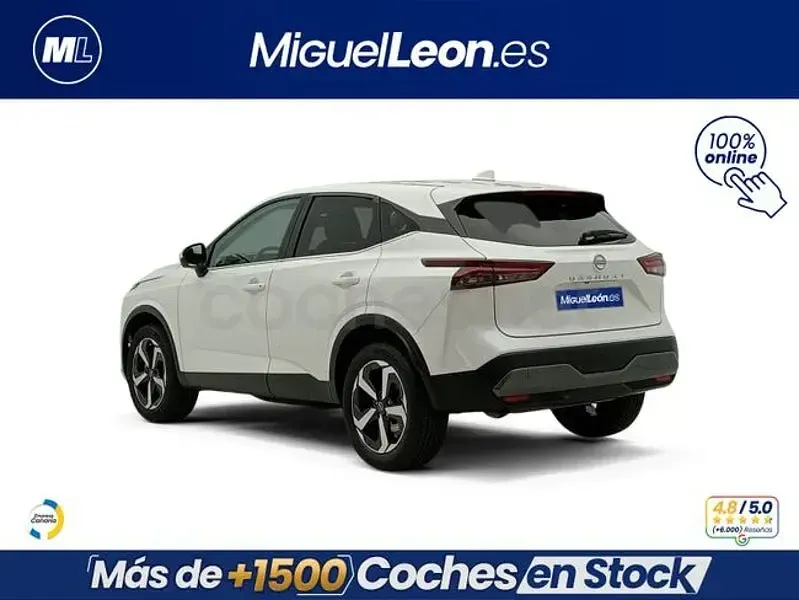 Usado Nissan Qashqai N-Connecta 158 CV (116 kW) 2023 Blanco SUV