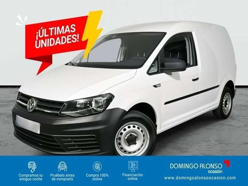 Usado VW Caddy Pro 75 CV (55 kW) 2019 Blanco Monovolumen