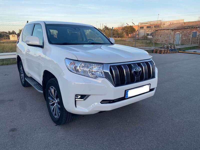 Usado Toyota Land Cruiser 177 CV (130 kW) 2018 Blanco SUV