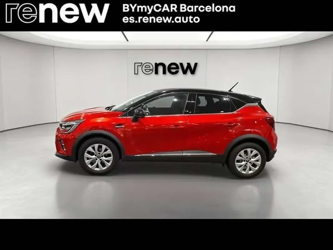 Usado Renault Captur Zen 90 CV (66 kW) 2021 Rojo SUV