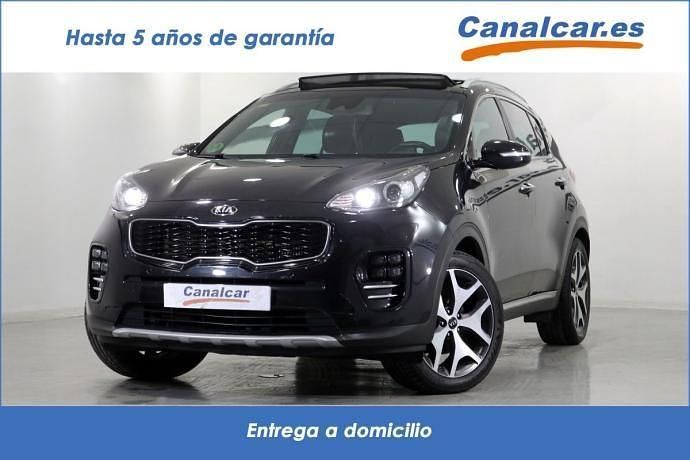 Negro Usado 2018 Kia Sportage GT-Line SUV | 16.509 € (Buen precio) - Imagen 1/4