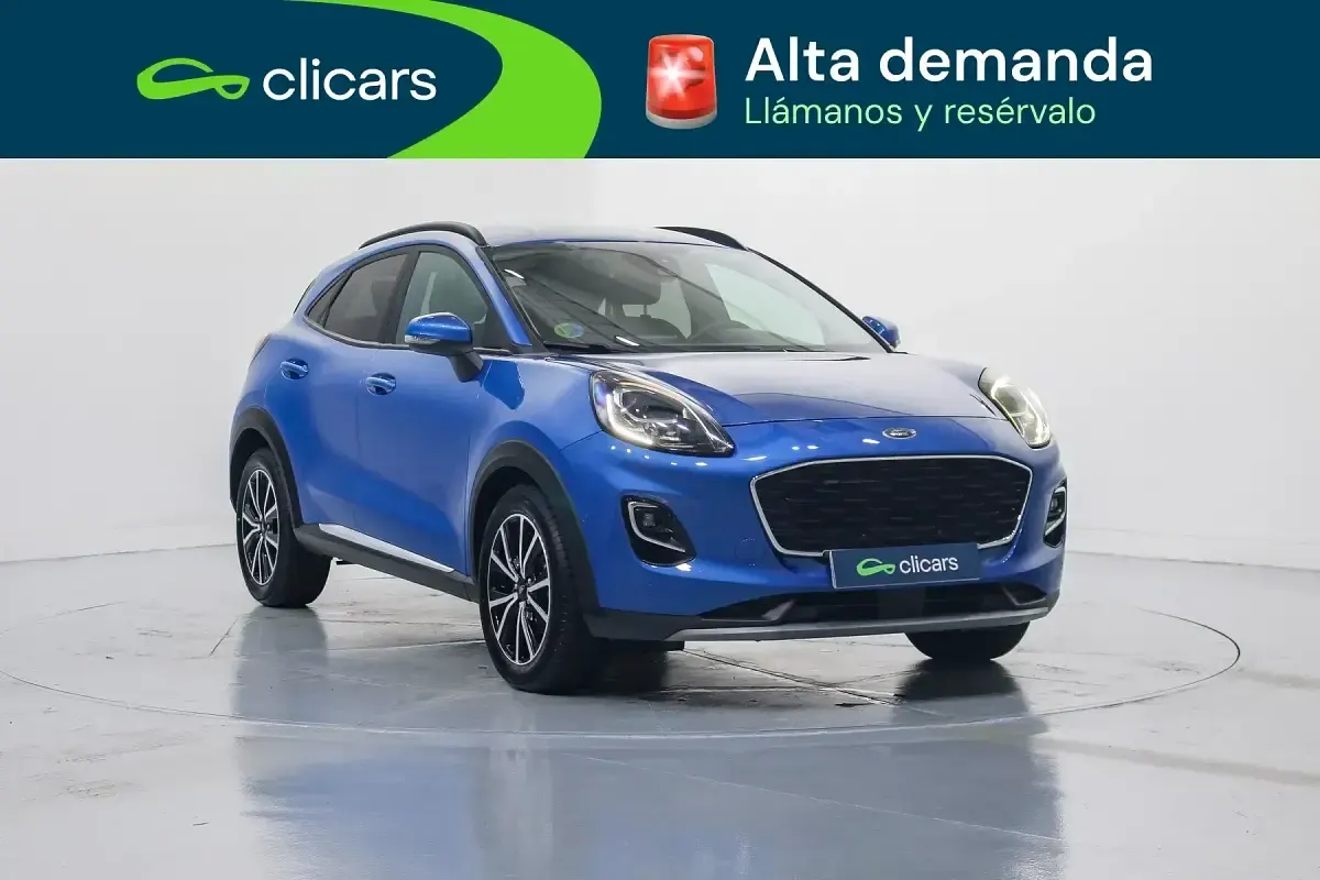 Usado Ford Puma Titanium 125 CV (91 kW) 2022 Azul SUV
