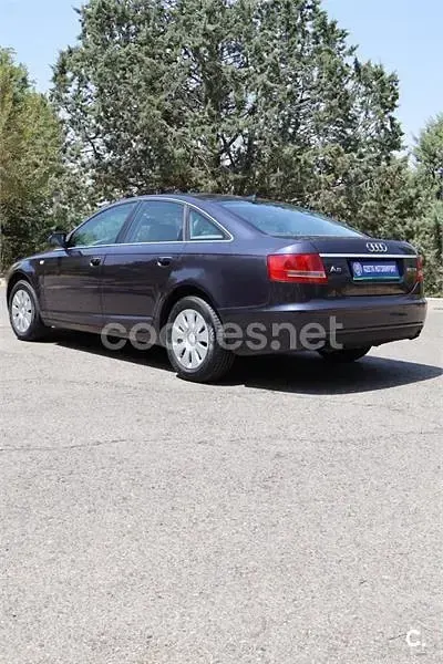 Usado Audi A6 140 CV (102 kW) 2008 Negro Berlina