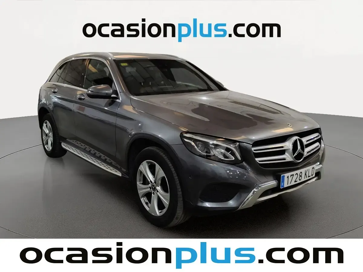 Usado Mercedes GLC220 170 CV (125 kW) 2017 Gris SUV