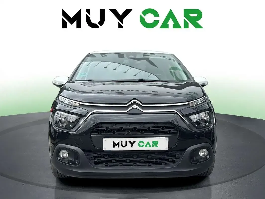 Usado Citroën C3 Feel 102 CV (75 kW) 2022 Negro Utilitario
