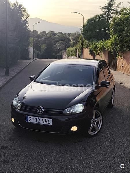 Usado VW Golf VI Sport 160 CV (117 kW) 2010 Negro Utilitario