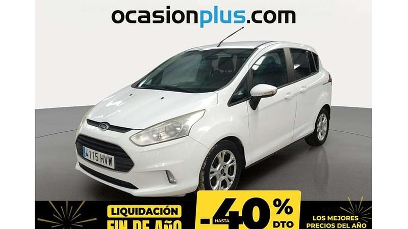 Blanco Usado 2014 Ford B-MAX Trend Monovolumen | 7450 € (Precio justo) - Imagen 1/4