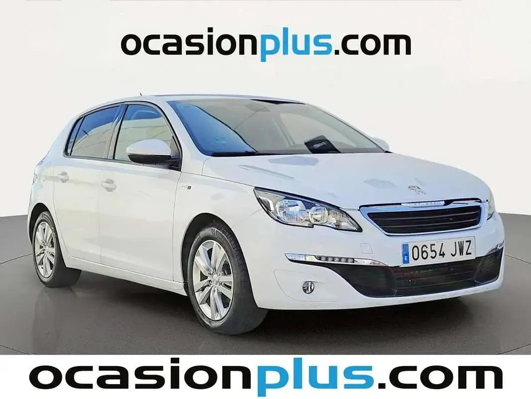 Usado Peugeot 308 Style 110 CV (80 kW) 2017 Blanco Utilitario