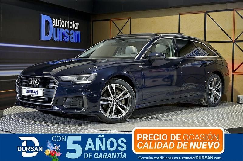Usado Audi A6 Premium 286 CV (210 kW) 2022 Azul Familiar
