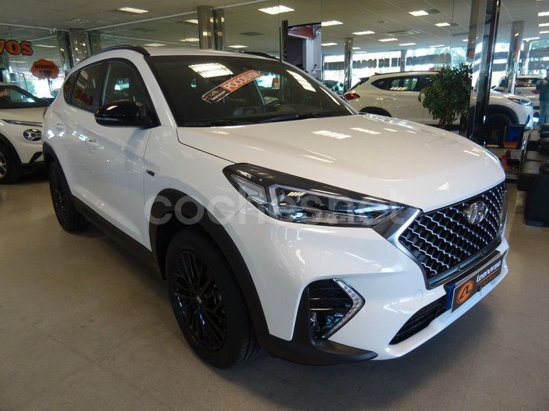 Blanco Usado 2020 Hyundai Tucson N Line SUV | 20.499 € (Precio justo) - Imagen 1/4