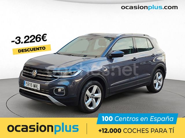 Gris Usado 2023 VW T-Cross R-line SUV | 22.890 € (Precio justo) - Imagen 1/4