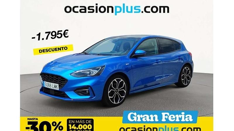 Azul Usado 2021 Ford Focus ST-Line Utilitario | 17.955 € (Un poco caro) - Imagen 1/4