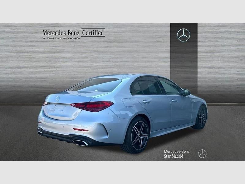 Usado Mercedes C300e AMG line 313 CV (230 kW) 2025 Gris Berlina
