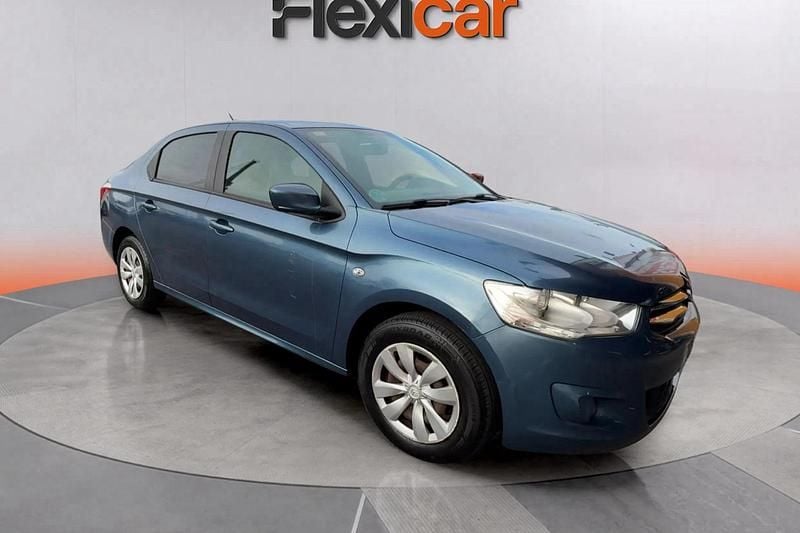 Azul Usado 2017 Citroën C-Elysee I PureTech Berlina | 6990 € (Precio justo) - Imagen 1/4