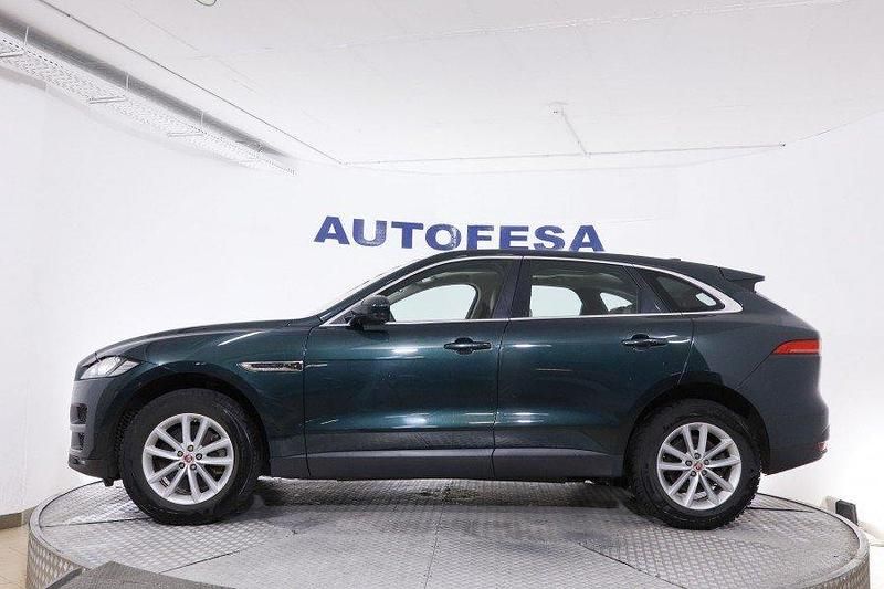 Usado Jaguar F-Pace Portfolio 300 CV (220 kW) 2017 Verde SUV