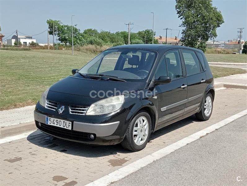 Negro Usado 2005 Renault Scénic II Dynamique Monovolumen | 2100 € (Super precio) - Imagen 1/4