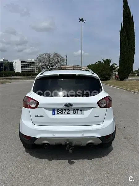 Usado Ford Kuga Titanium 136 CV (100 kW) 2010 Blanco SUV