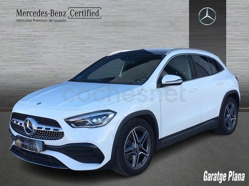 Usado Mercedes GLA200 150 CV (110 kW) 2021 Blanco SUV