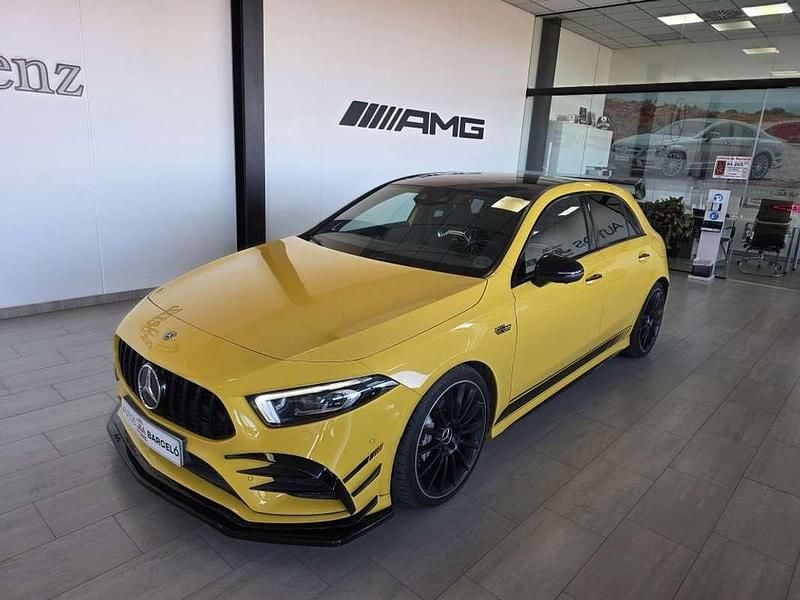 Amarillo Usado 2019 Mercedes A35 AMG AMG Utilitario | 35.800 € (Precio justo) - Imagen 1/4