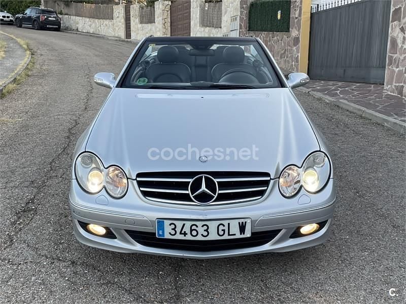 Usado Mercedes CLK200 Avantgarde 184 CV (135 kW) 2009 Gris / plata Descapotable