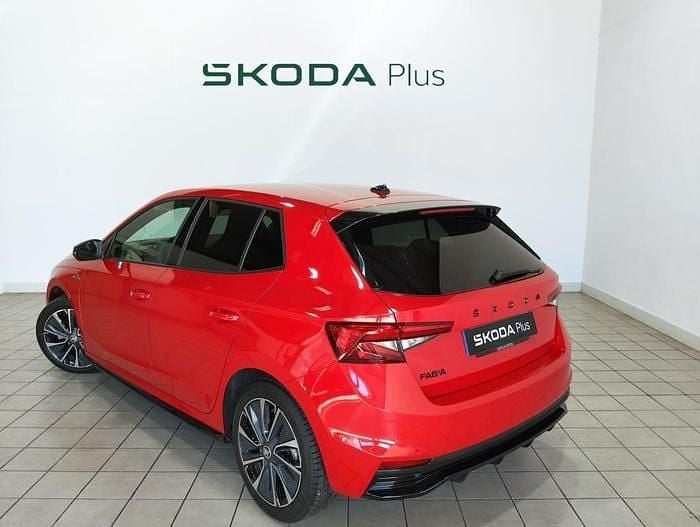 Rojo Usado 2024 Skoda Fabia Monte Carlo | 22.690 € (Precio justo) - Imagen 1/4
