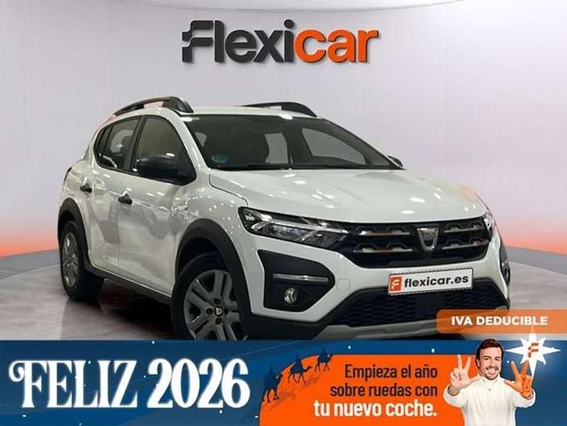 Blanco Usado 2021 Dacia Sandero Essentiel Utilitario | 12.190 € (Precio justo) - Imagen 1/4