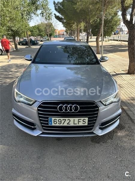 Gris / plata Usado 2015 Audi A6 S-Line Berlina | 16.900 € (Precio justo) - Imagen 1/4