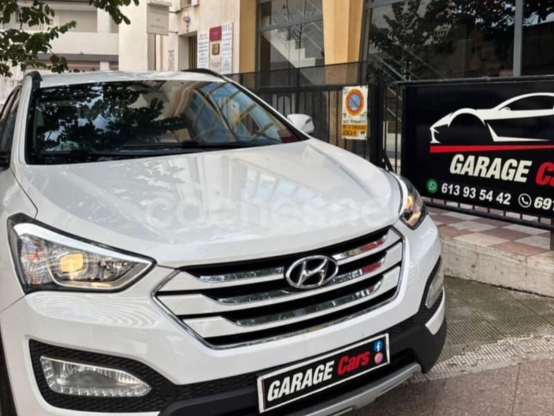 Blanco Usado 2014 Hyundai Santa Fe SUV | 12.900 € (Precio justo) - Imagen 1/4