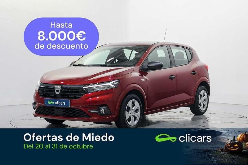 Rojo Usado 2022 Dacia Sandero Essentiel Utilitario | 10.890 € (Buen precio) - Imagen 1/4