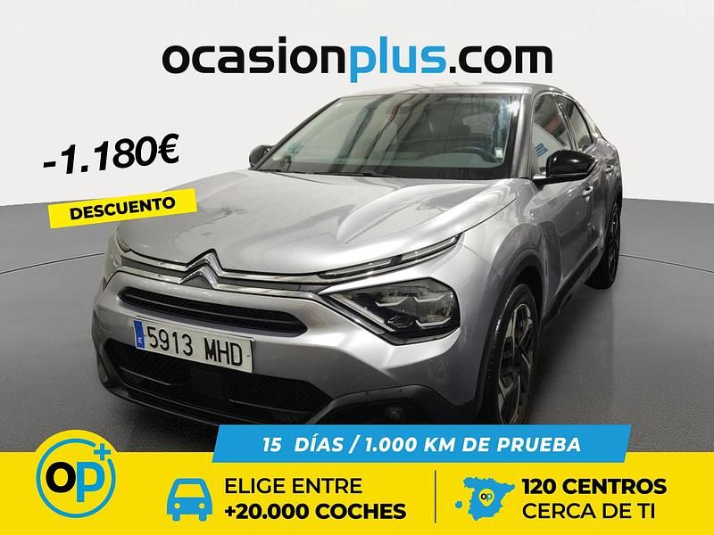 Usado Citroën C4 Feel 130 CV (95 kW) 2023 Gris Berlina
