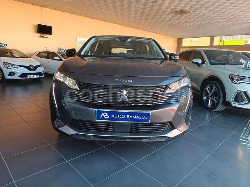 Gris / plata Usado 2022 Peugeot 3008 Active SUV | 24.900 € (Caro) - Imagen 1/4