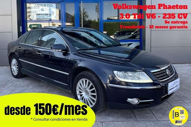 Usado VW Phaeton 239 CV (175 kW) 2008 Azul Berlina