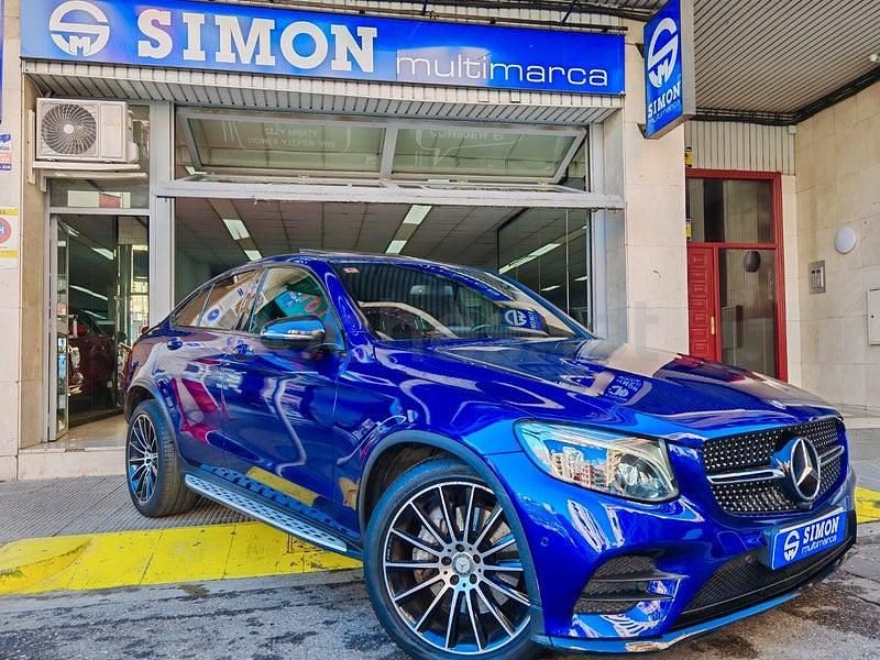 Begagnad Mercedes GLC220 170 HK (125 kW) 2017 Blå Sportkupé
