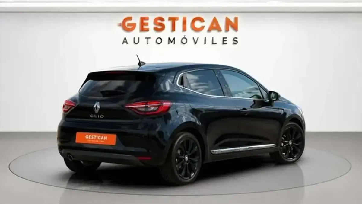 Usado Renault Clio V Intens 90 CV (66 kW) 2022 Negro Berlina