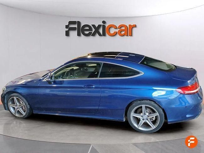 Usado Mercedes C220 170 CV (125 kW) 2016 Azul Coupe