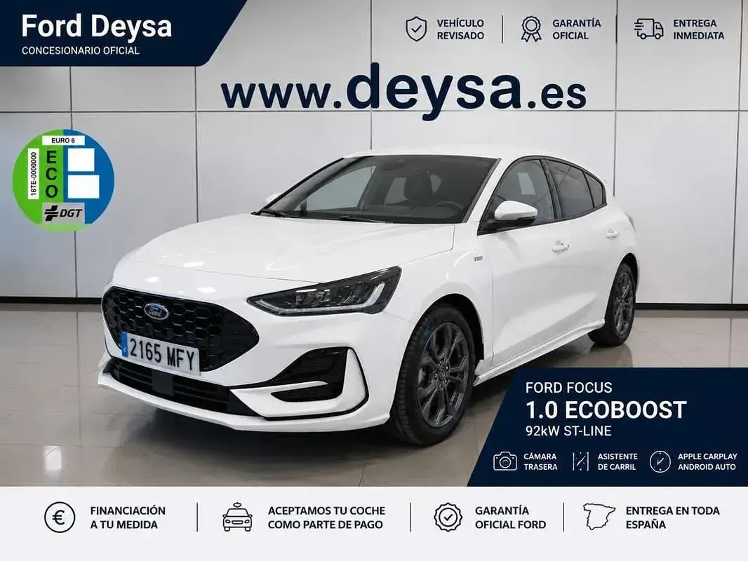 Usado Ford Focus ST-Line 125 CV (91 kW) 2023 Blanco Utilitario