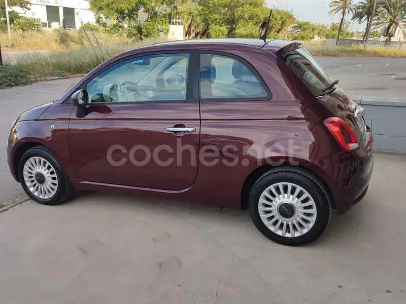Usado Fiat 500 Pop 69 CV (50 kW) 2017 Granate Berlina