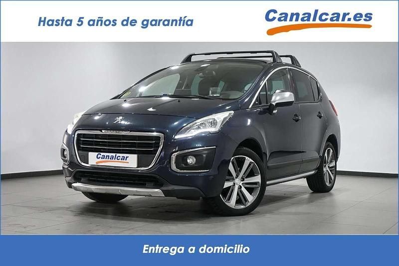 Usado Peugeot 3008 Allure 115 CV (84 kW) 2014 Azul Monovolumen