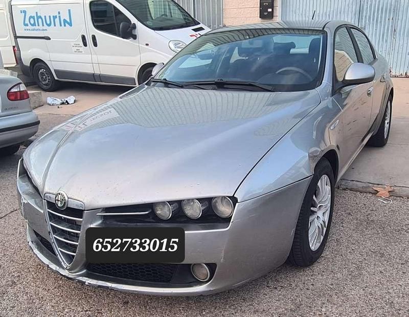 Gris Usado 2008 Alfa Romeo 159 Distinctive Berlina | 2000 € (Super precio) - Imagen 1/4