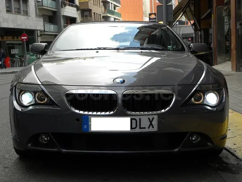 Usado BMW 630 Cabriolet 258 CV (189 kW) 2005 Gris / plata Descapotable